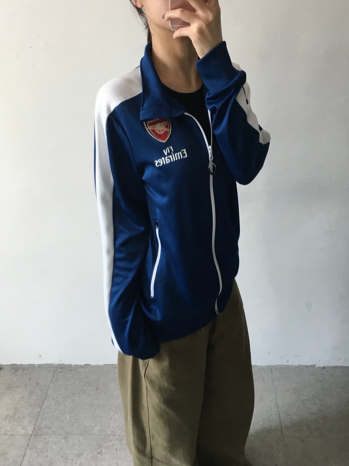 퓨마 아스널로고 트랙탑져지 상품이미지2