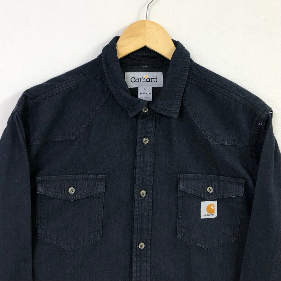 L 칼하트 데님 셔츠 상품이미지5