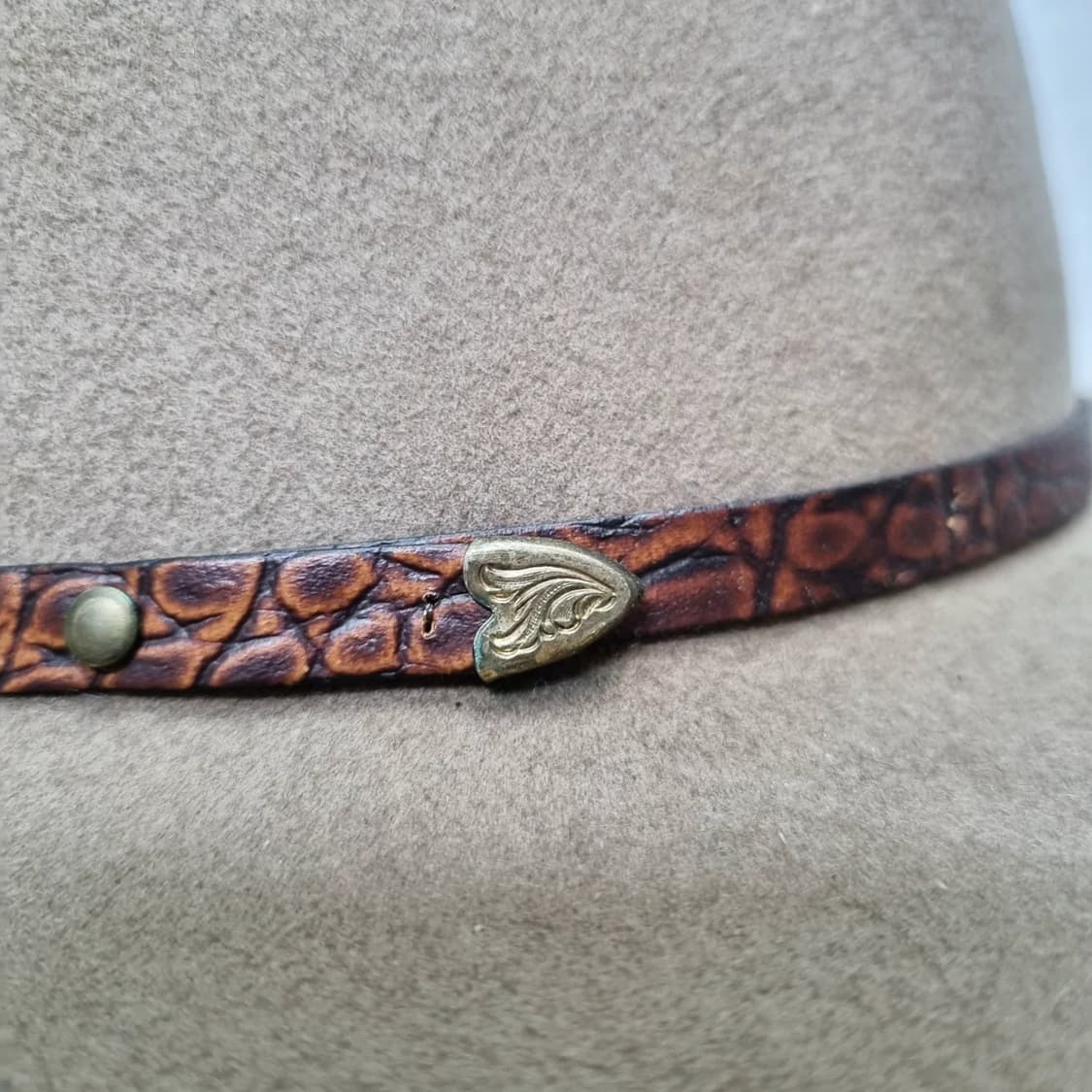 80s USA 핸드메이드 파나마 햇 상품이미지4