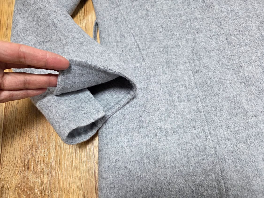 리스(REISS) 벨티드 울코트 55 새상품 상품이미지9