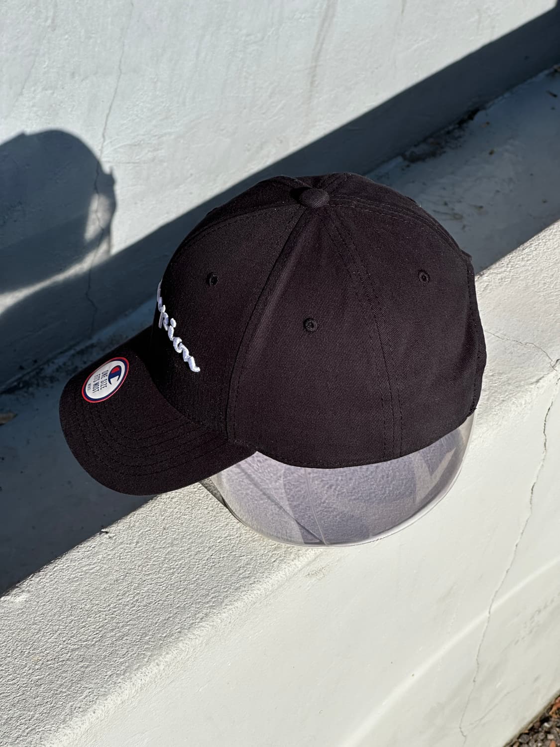 (새상품) [M-L] 챔피온 블랙 볼캡 모자 상품이미지3