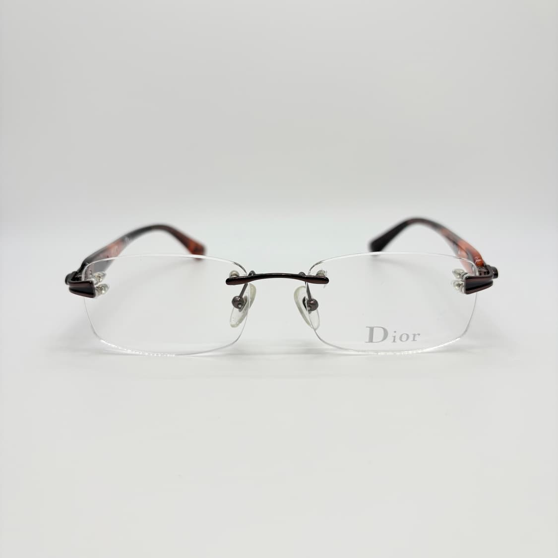 DIOR 디올 브라운 사각 무테 상품이미지3