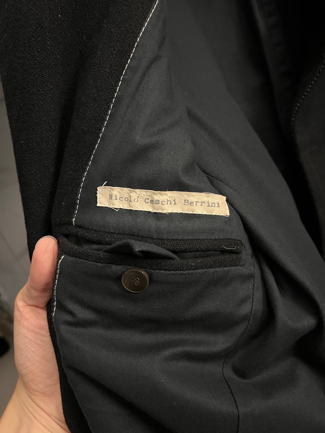Nicolo Ceschi Berrini 5B Wool Jacket 상품이미지4