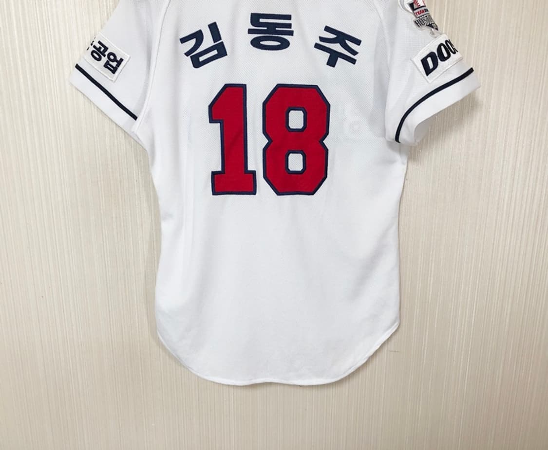 KBO 위팬 두산베어스 홈유니폼/져지 85 #18 김동주 상품이미지10