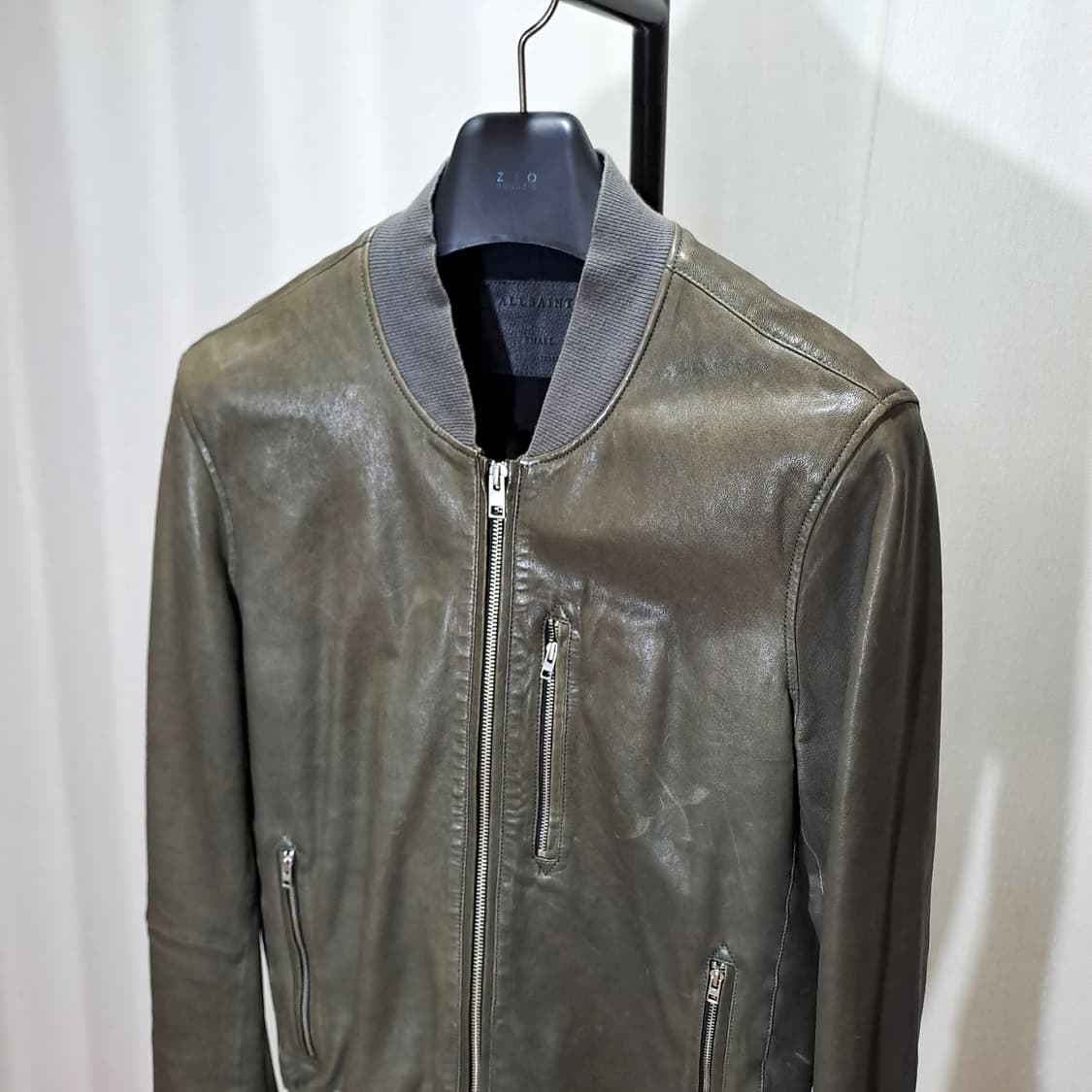 (택포) 올세인츠 램스킨 블루종 B803 상품이미지3