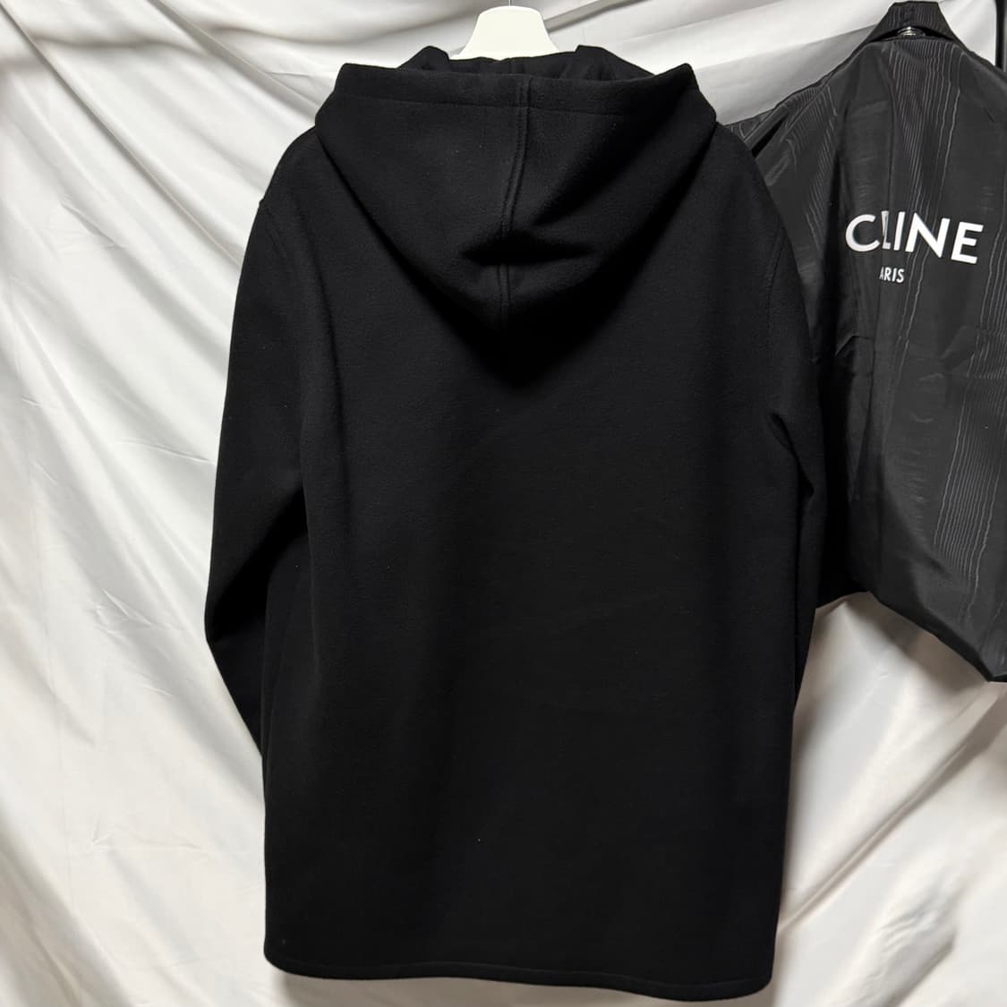 [S+급/오버핏44] 셀린느 더블 페이스 울 코트 테디 자켓 상품이미지5