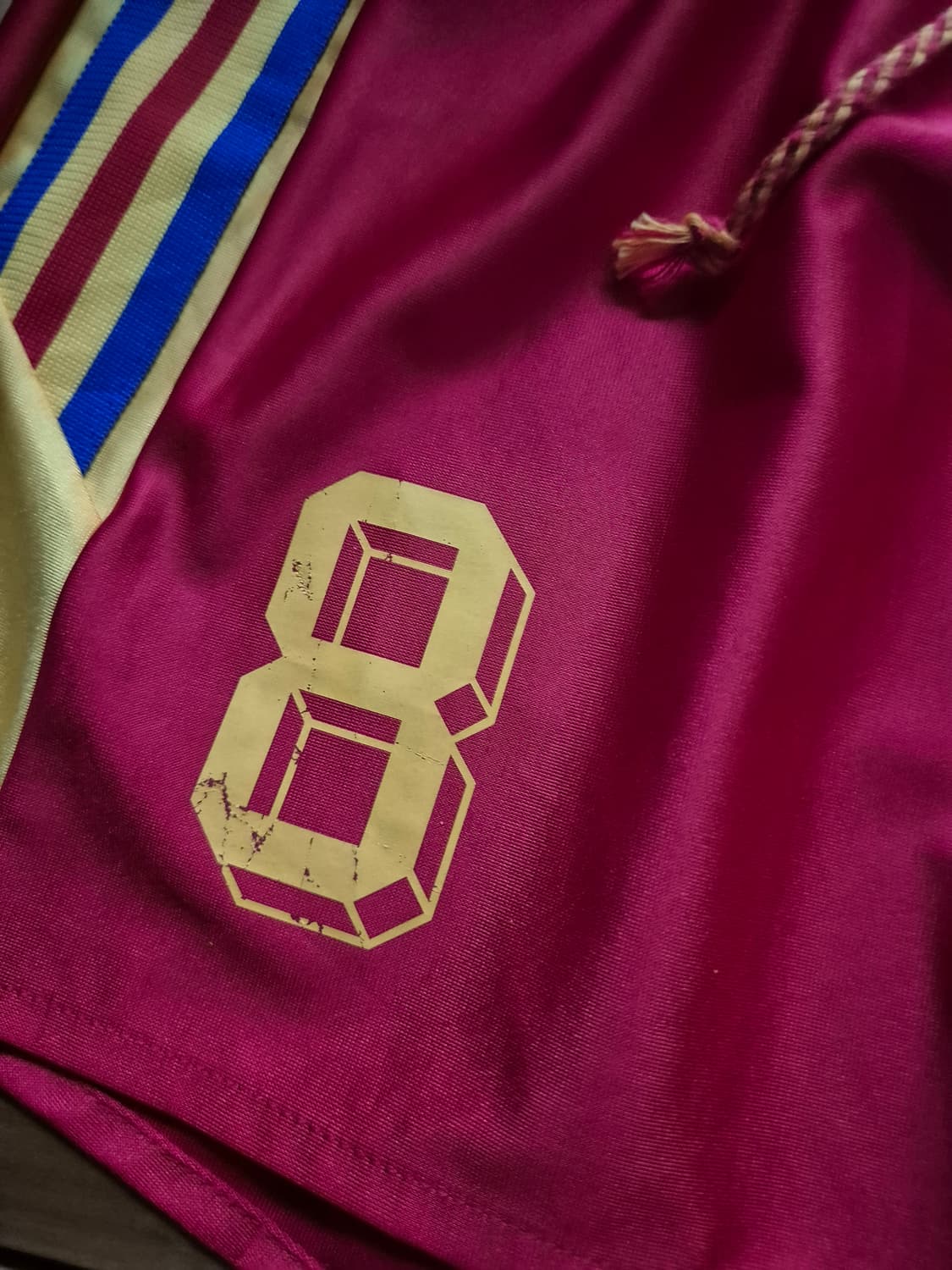 Adidas 올드래플 96-98 루마니아 국대 어웨이 유니폼 세트 상품이미지8