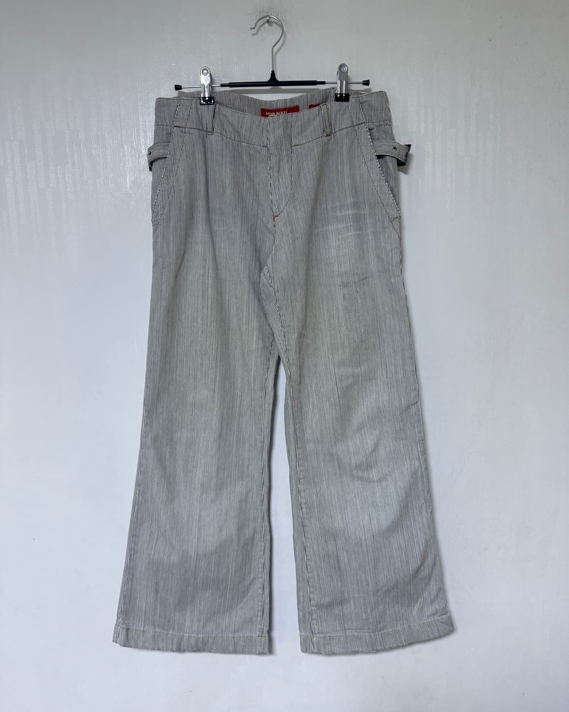 Miss sixty 스트라이프 플레어 팬츠 y2k 상품이미지1