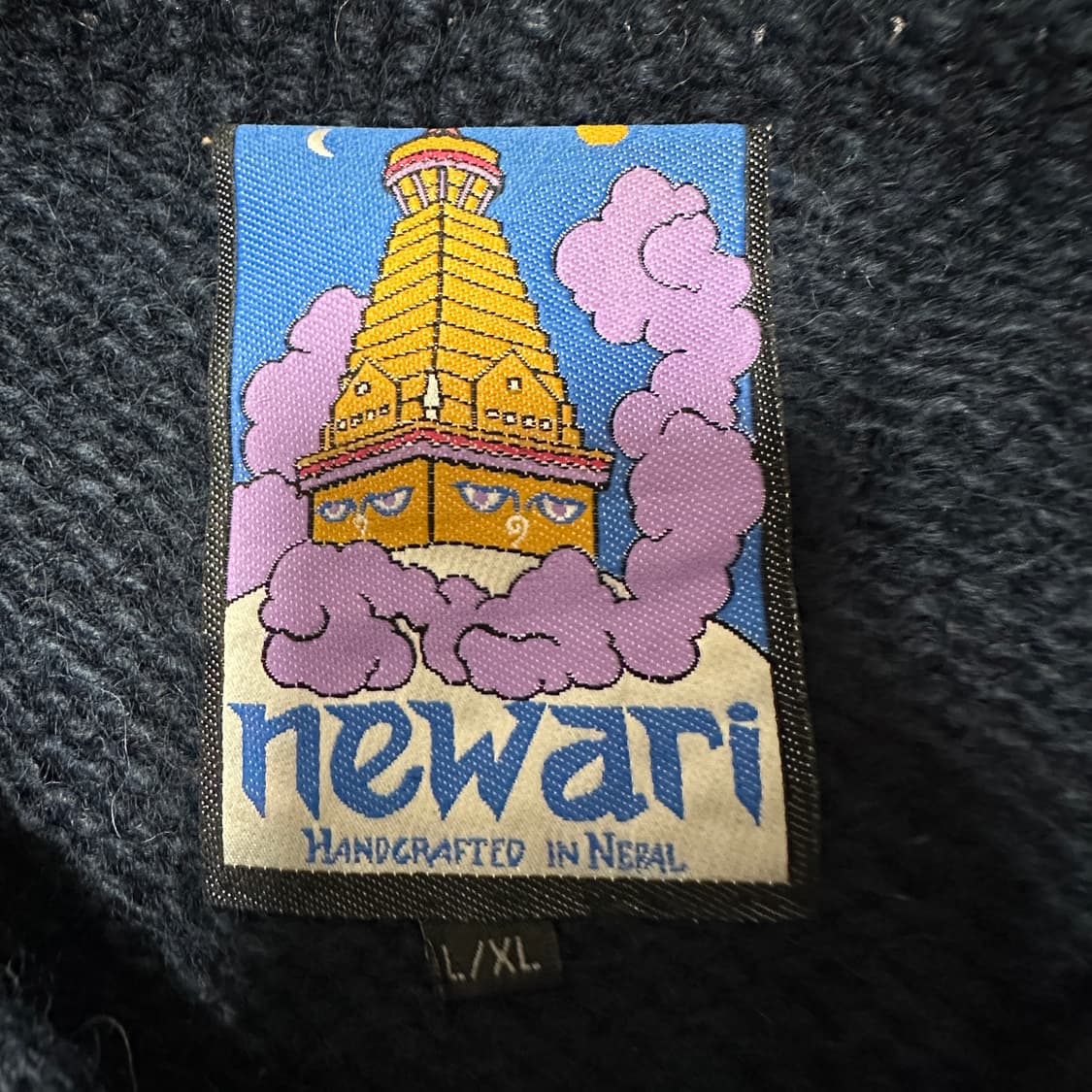 NEWARI vintage handmade knit sweater 상품이미지3