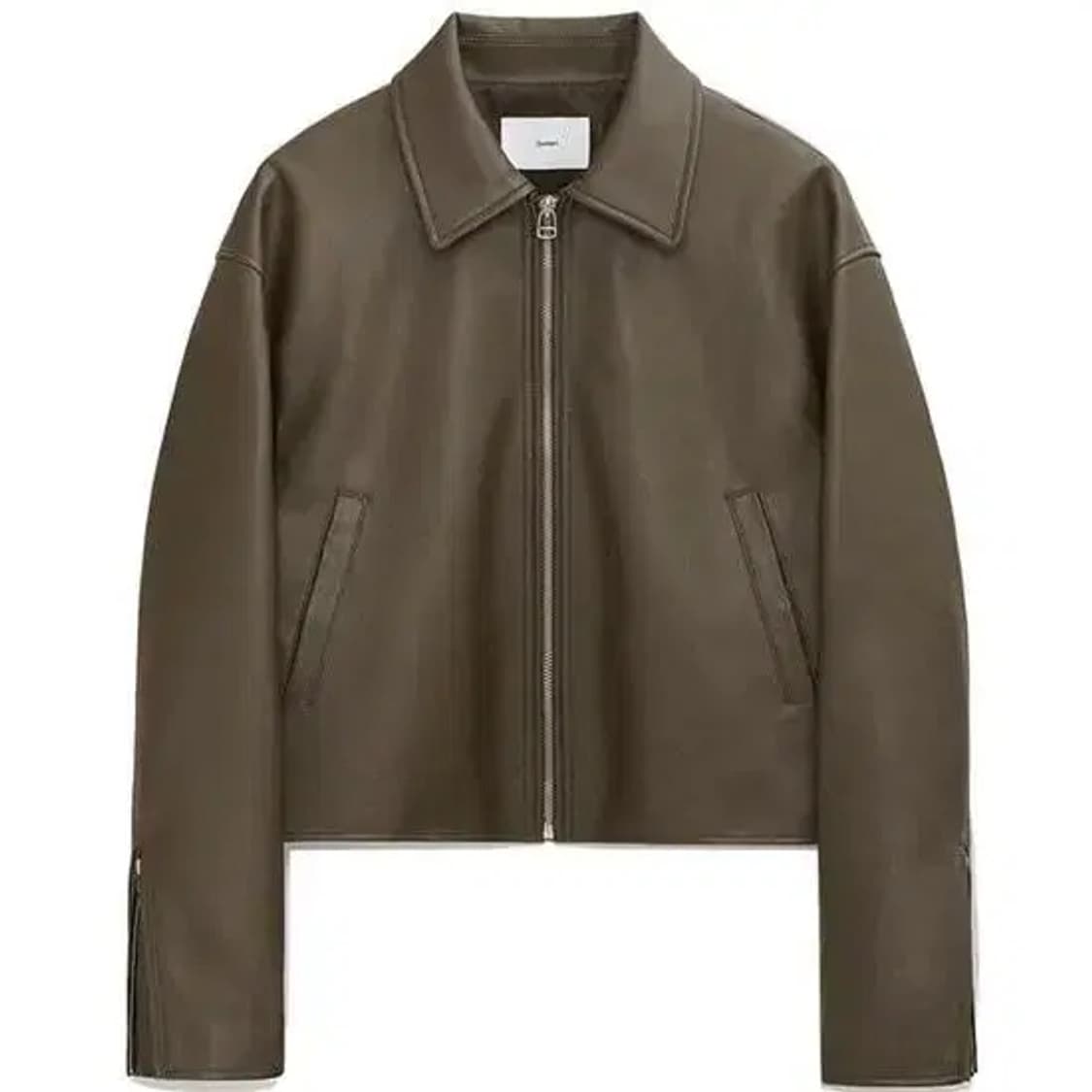 current 커렌트 레더 자켓 상품이미지1