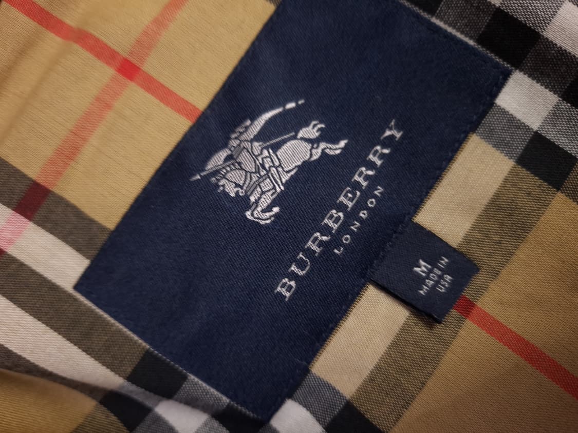 새제품 오리지날 미국제조 버버리 울 헤링턴 자켓 상품이미지3