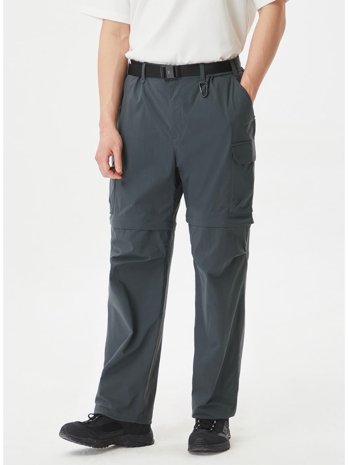 코오롱스포츠 투트랙 팬츠 다크그레이 등산바지 스포츠바지 90 상품이미지1