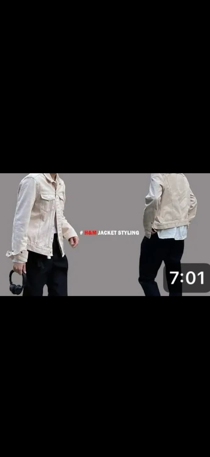 무료배송) h&m 흐앤므 m size 상품이미지4