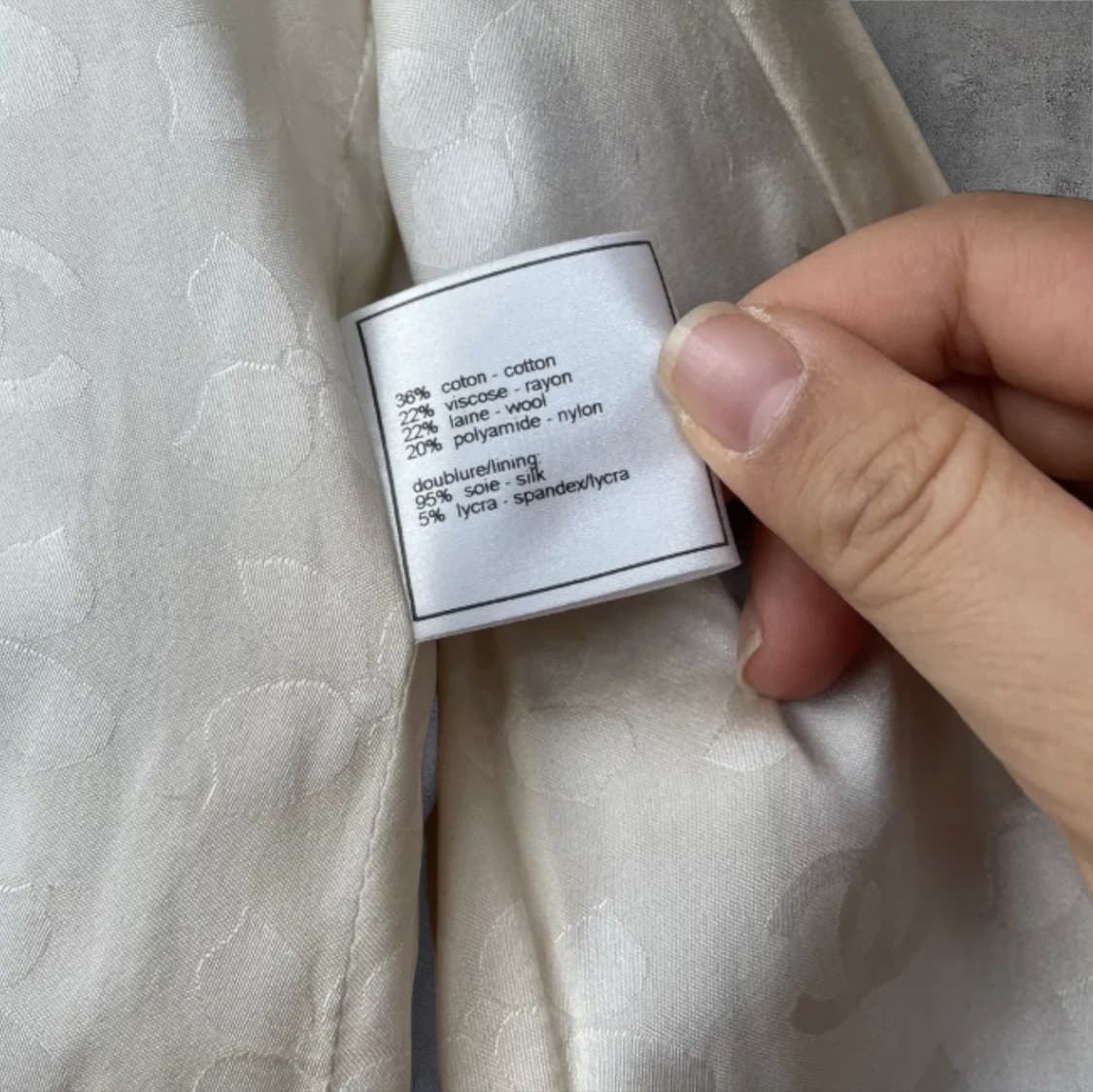 샤넬 CHANEL 02P 클래식 트위드 롱 재킷 38 상품이미지5