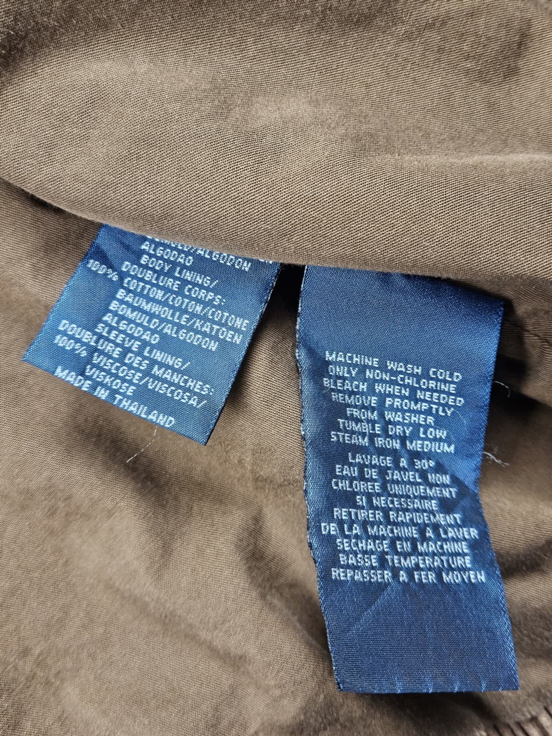 폴로랄프로렌 다잉워시드 커스텀 코듀로이 바라쿠다 자켓 (L)/ 10283 상품이미지9