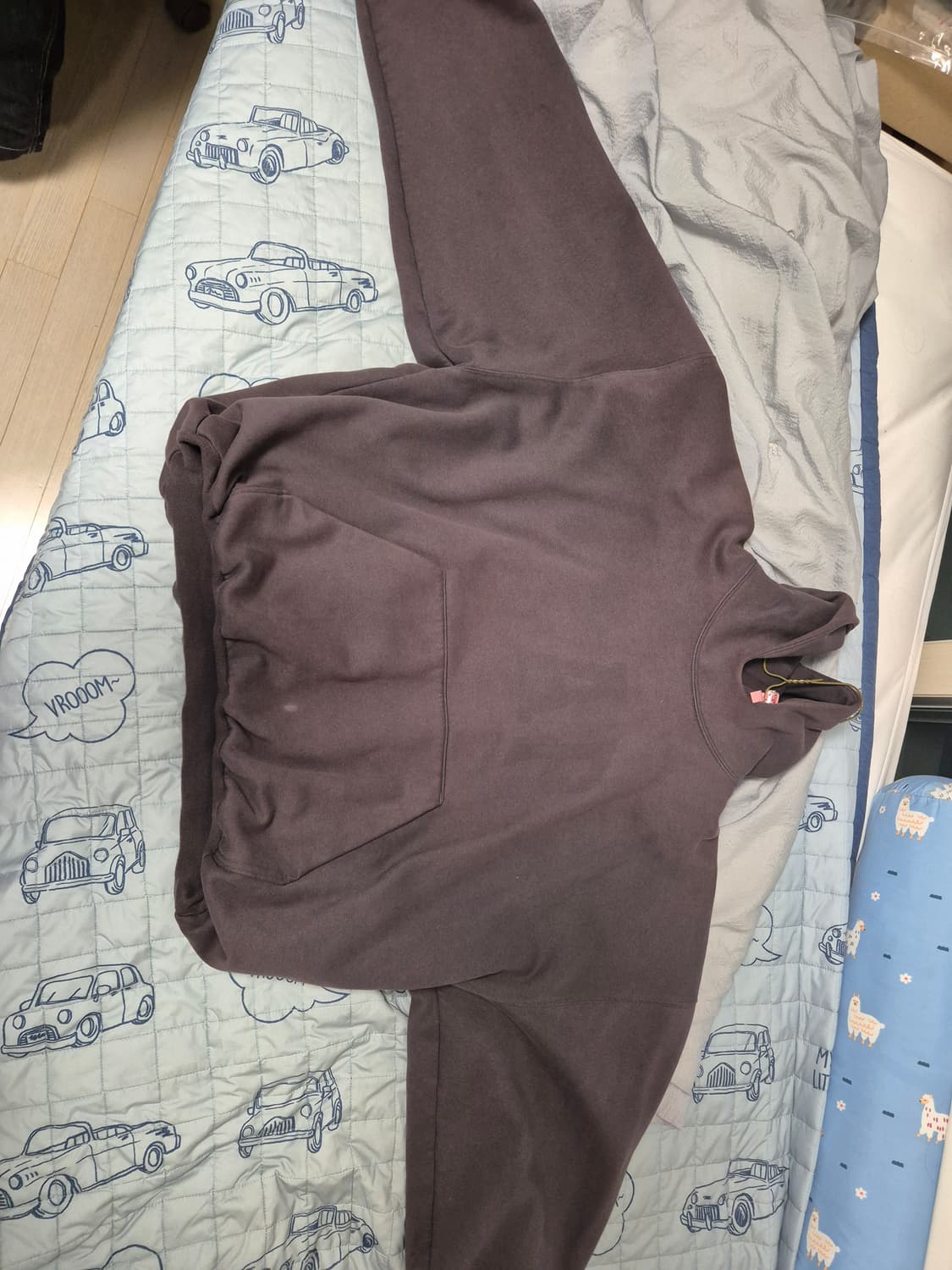 이지갭 발렌시아가 도브 후드 다크그레이 S 상품이미지1