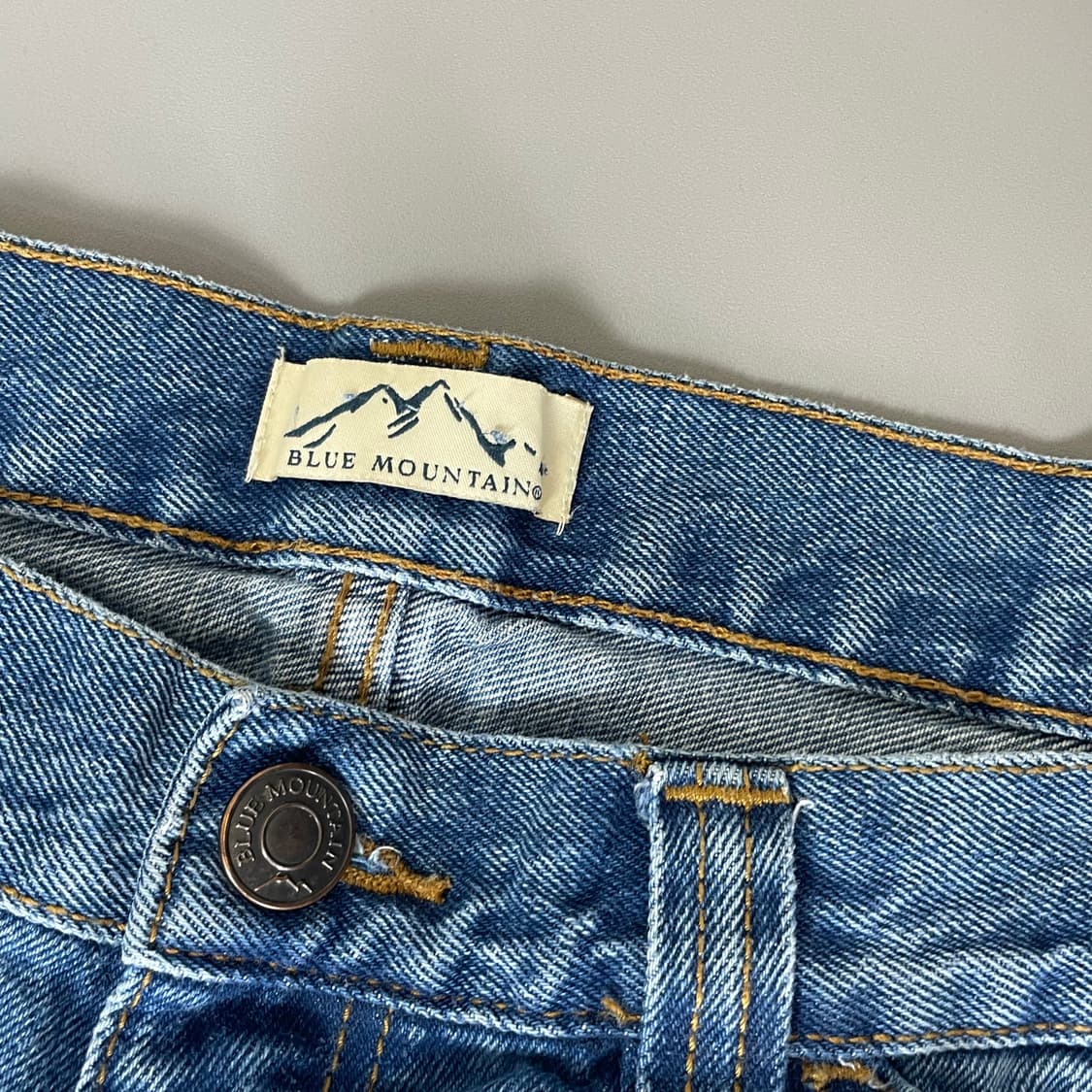 (36) 블루마운틴 중청 데님팬츠 상품이미지4