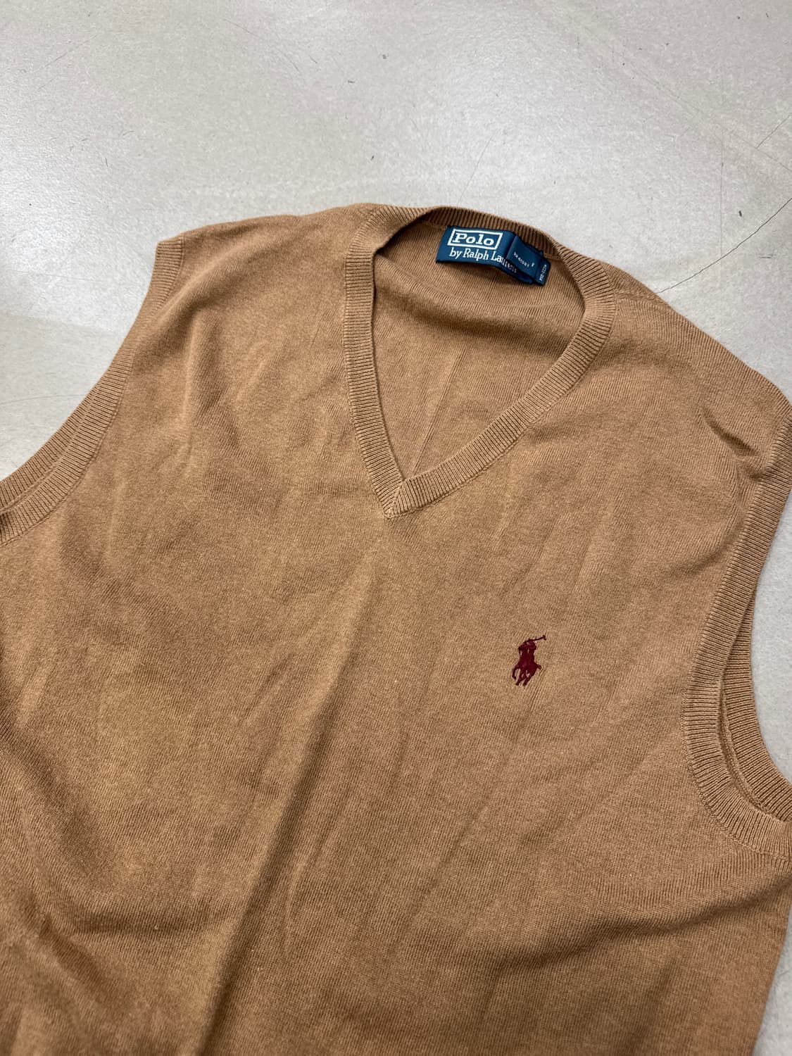 폴로 니트 베스트 M 상품이미지2