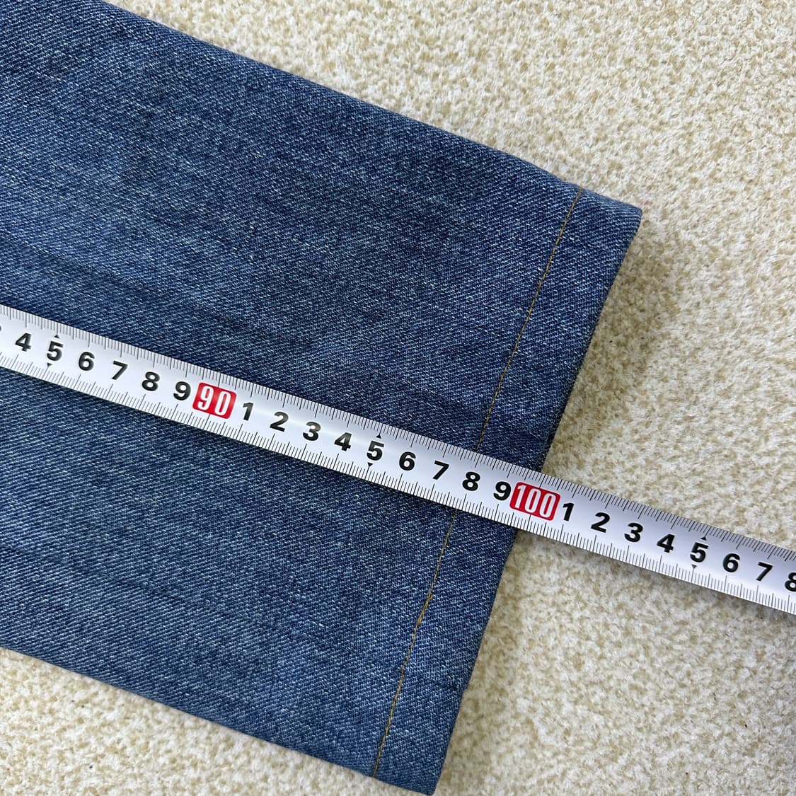 실측확인 에드윈 청바지 0317D 상품이미지6