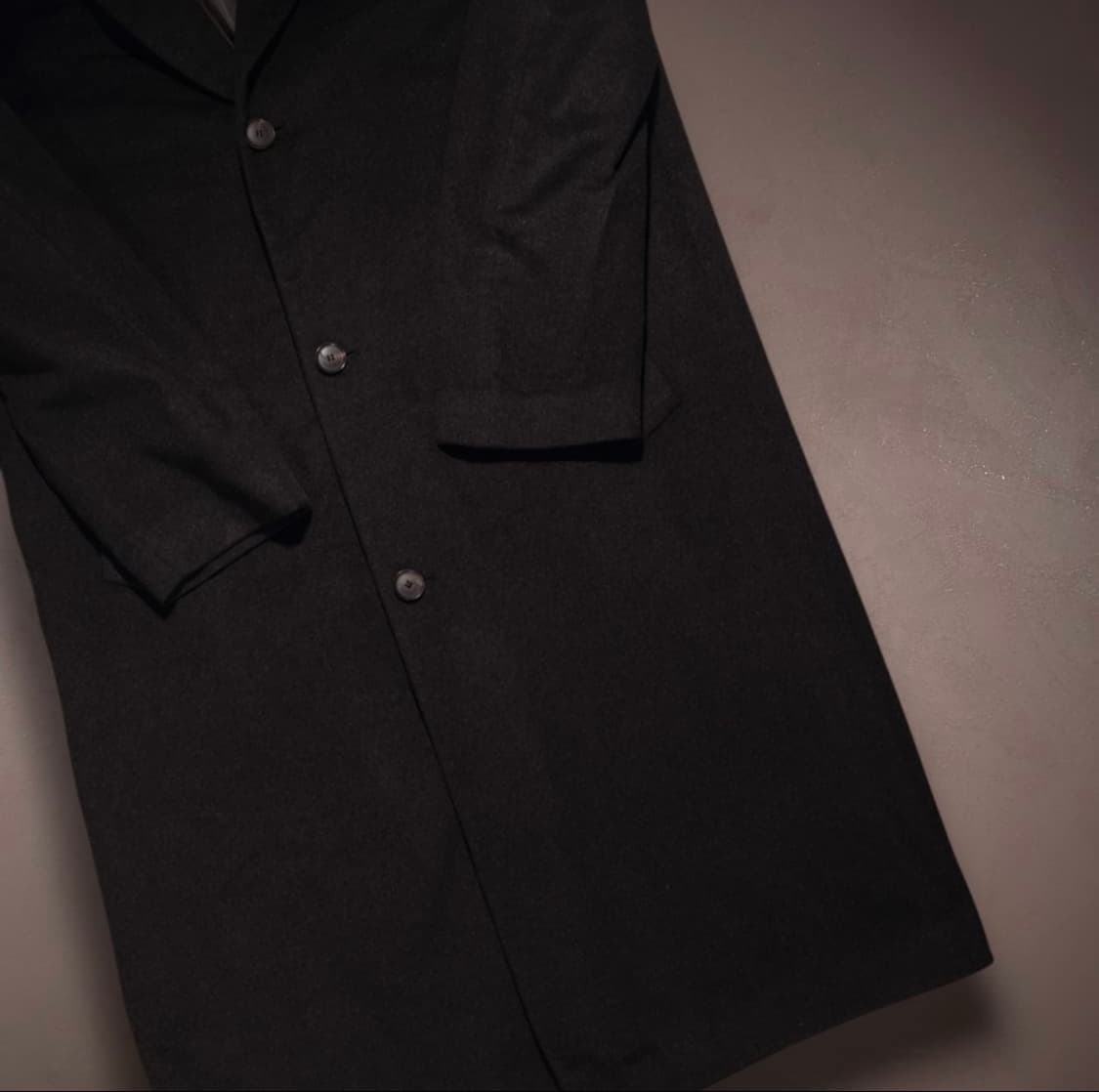 90s 휴고보스 캐시미어 100% 롱코트 XXL 상품이미지3