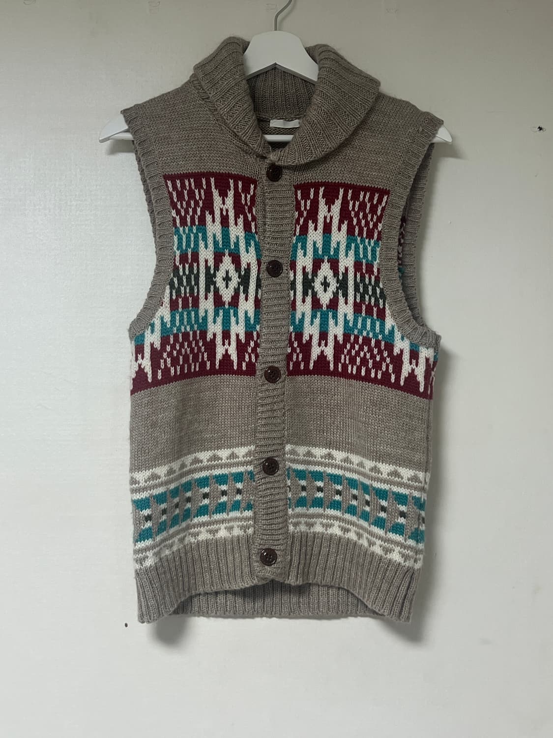 노르딕 니트조끼 상품이미지1