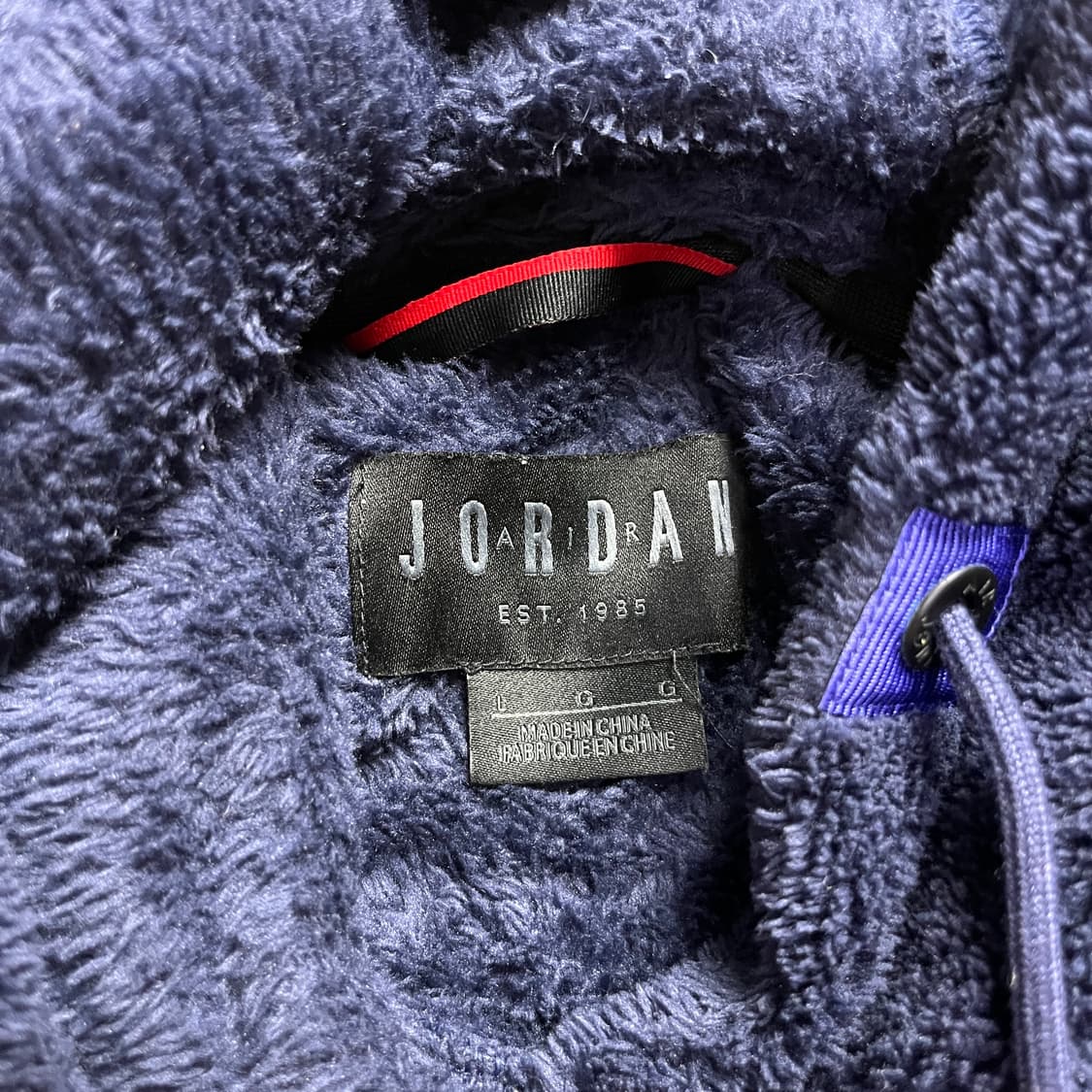 조던 윙스 오브 플라이트 쉐르파 후드티 (실측확인) 상품이미지3