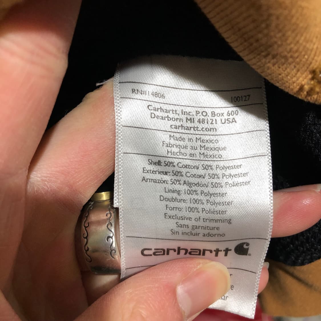 칼하트 후드집업 상품이미지4