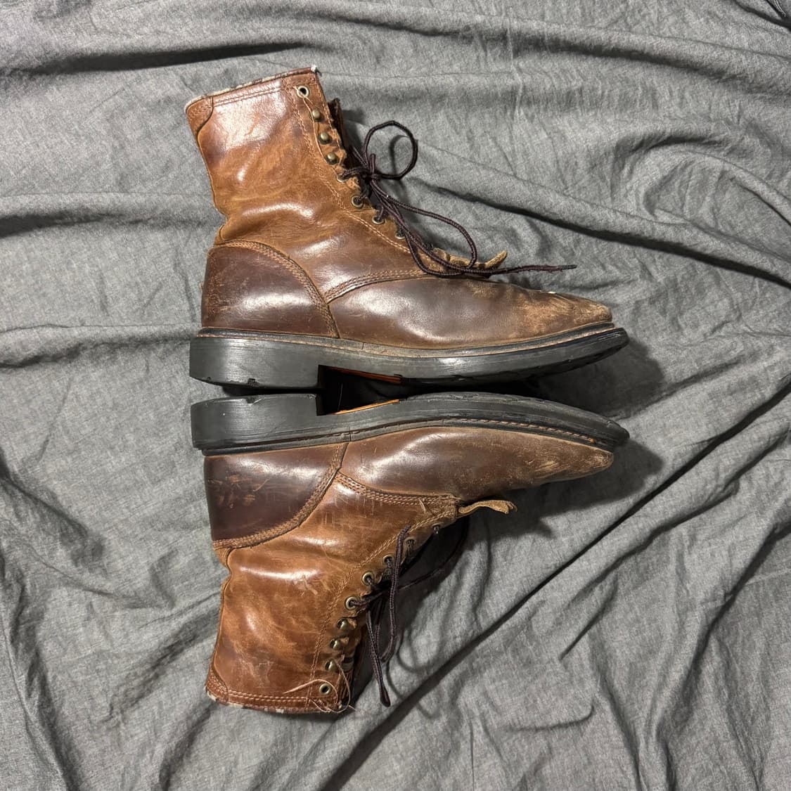 Men's Cascade 8" Lace Up Work Boots 상품이미지3
