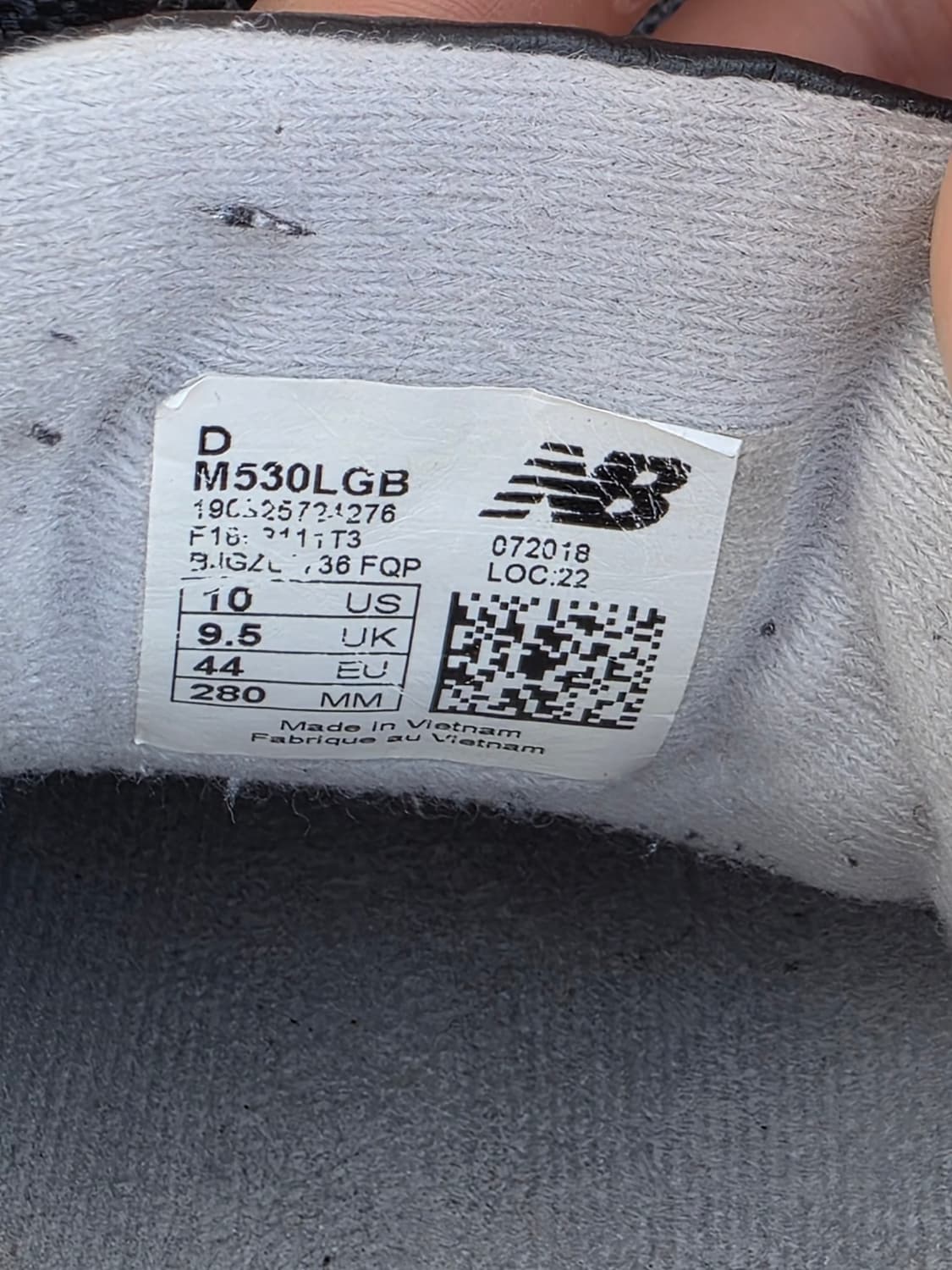 뉴발란스 530 블랙/화이트 280 상품이미지7