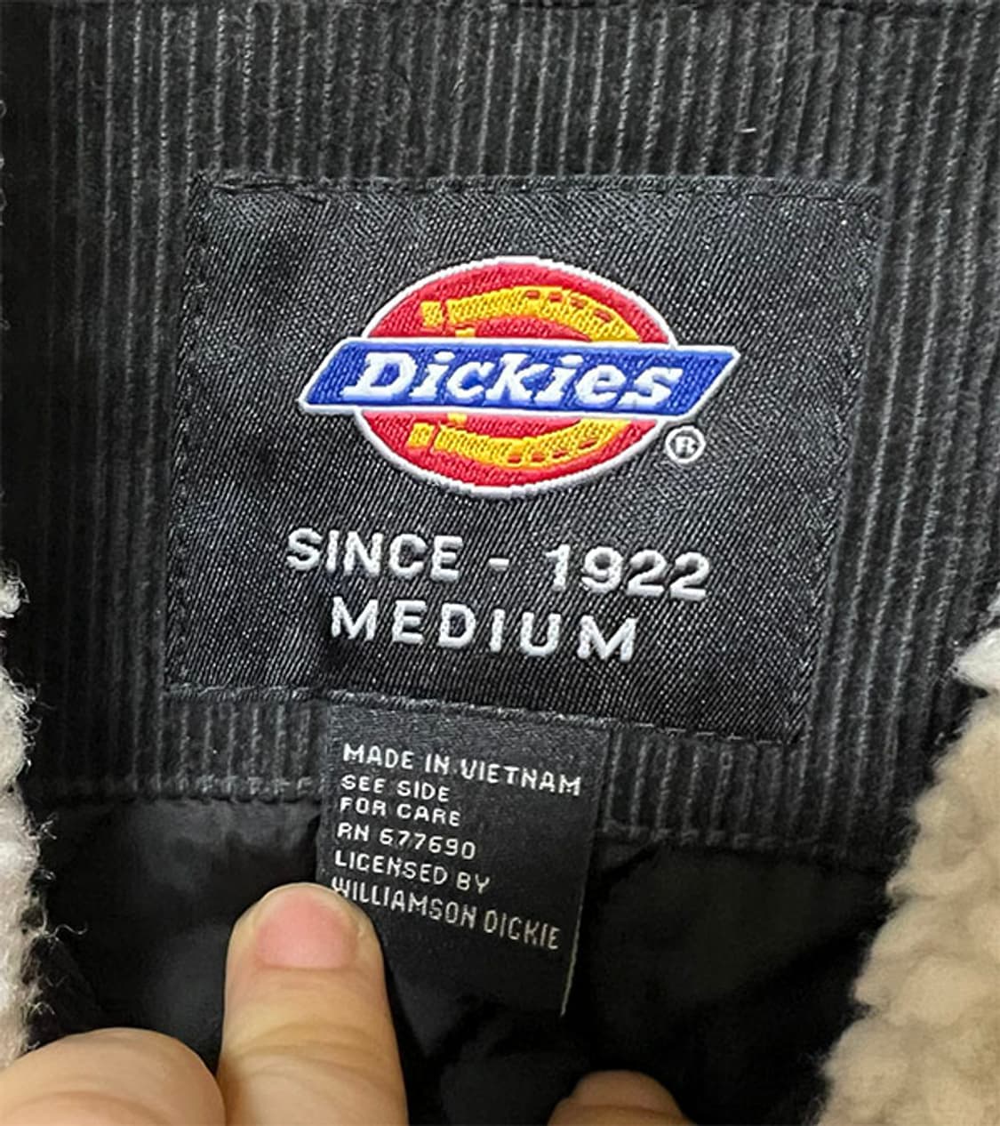 디키즈 남자 코듀로이 쉐르파 누빔 캐주얼 M 95-100 상품이미지3