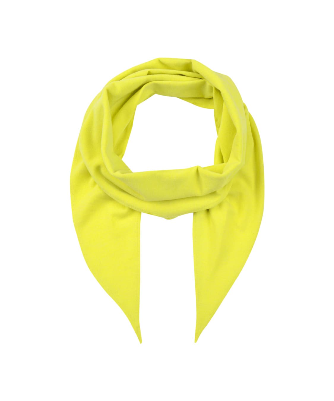 리젤서비스 SOFT LOZENGE SCARF (LIME YELLOW) 상품이미지1