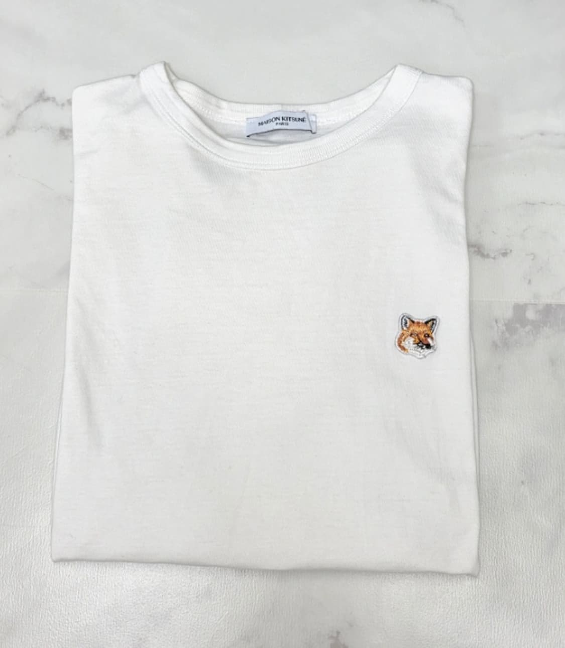 메종키츠네 아미 폭스 티셔츠 긴팔 95 상품이미지2