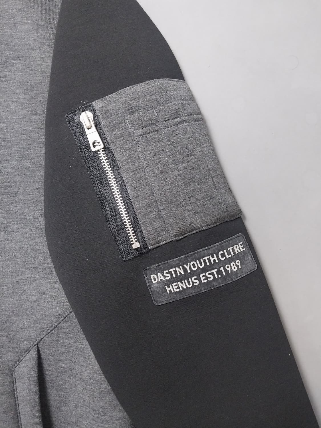 [105] 헨어스 에드윈 MA1 배색 항공 점퍼 블랙 그레이 상품이미지3