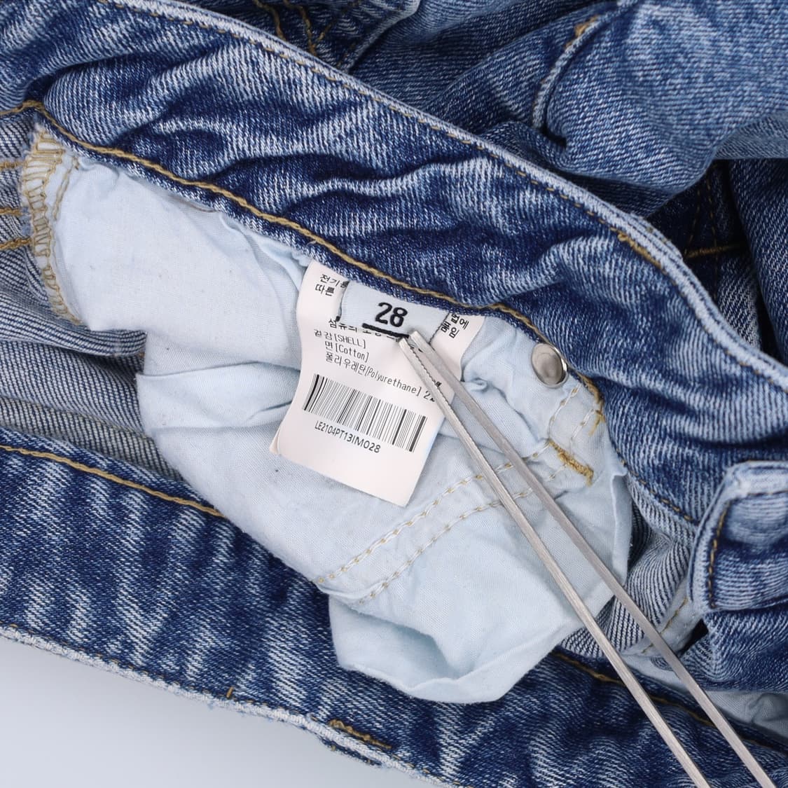 28 LEE 리 연청 워싱 데님 팬츠 청바지 4200 상품이미지6