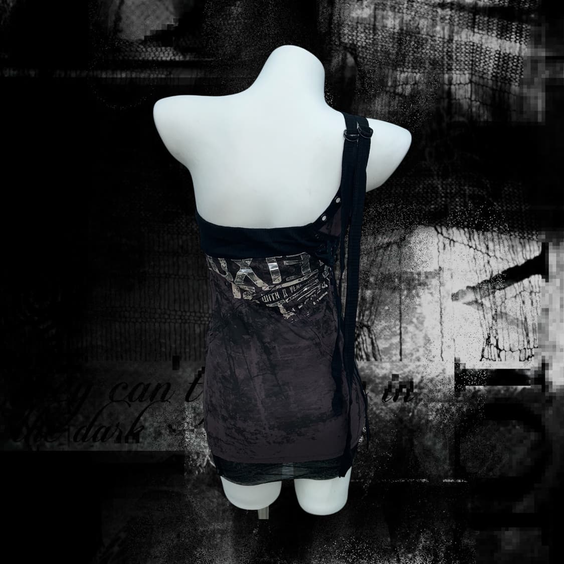 ‘SALVAGE’ eyelet string one-piece 상품이미지3