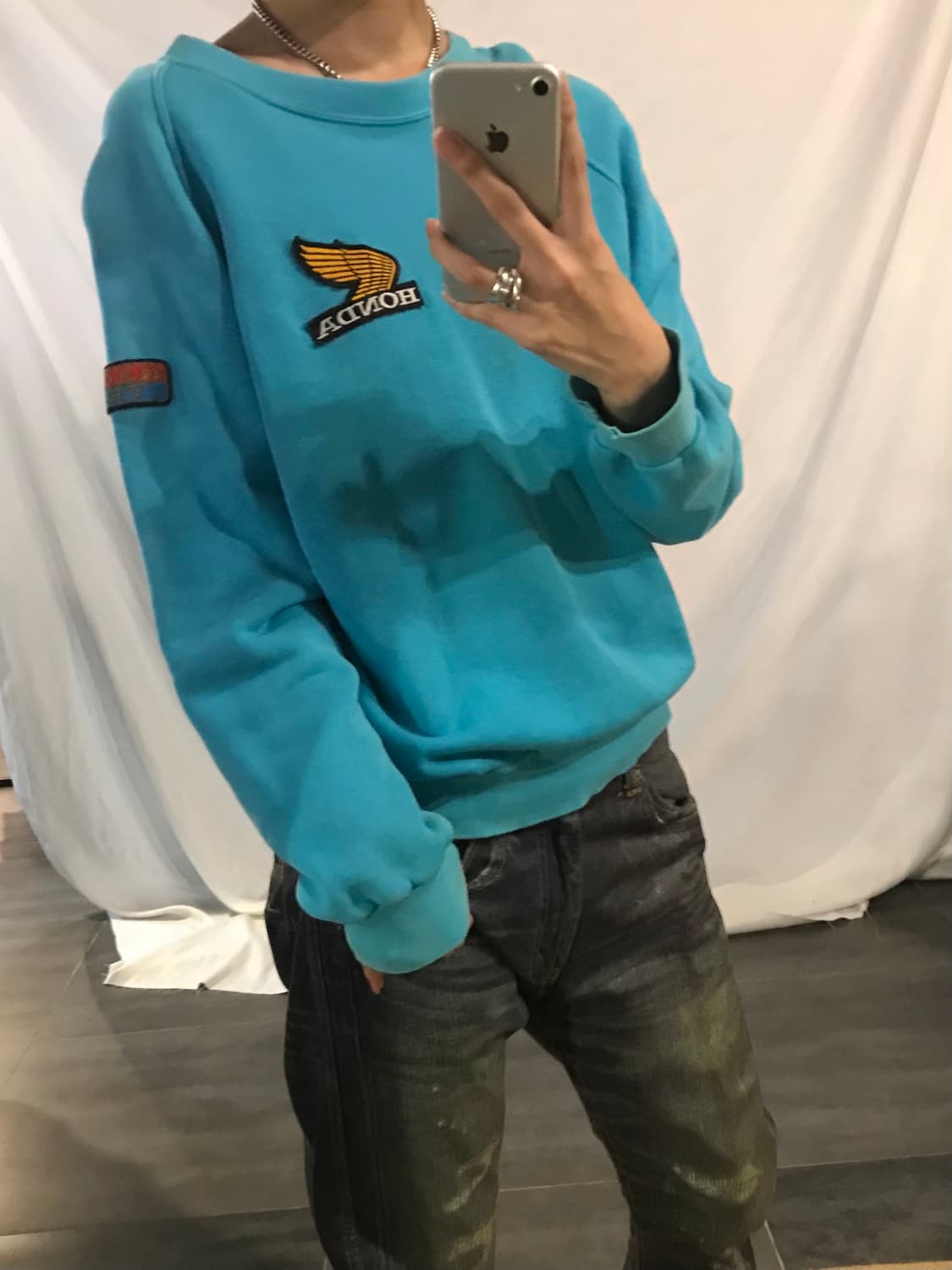 Honda Blue Sweatshirt 상품이미지8