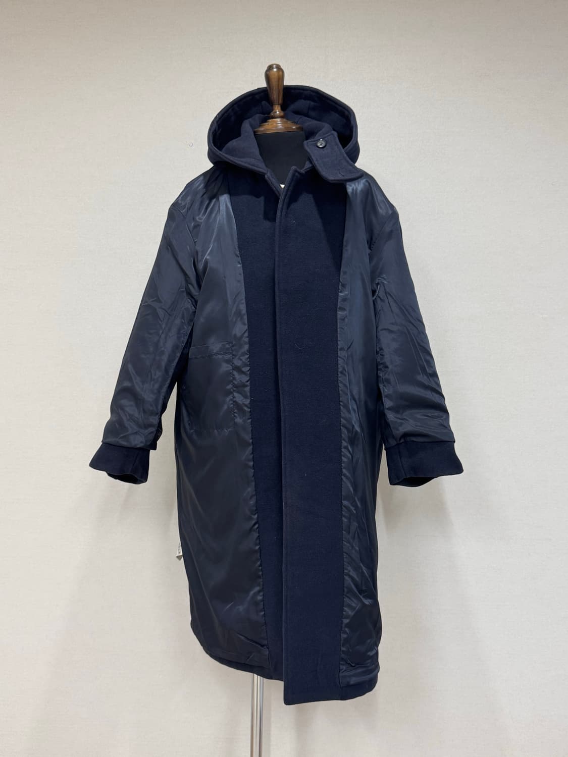 PARTIMENTO 파르티멘토 울 더플 후드 코트 상품이미지10