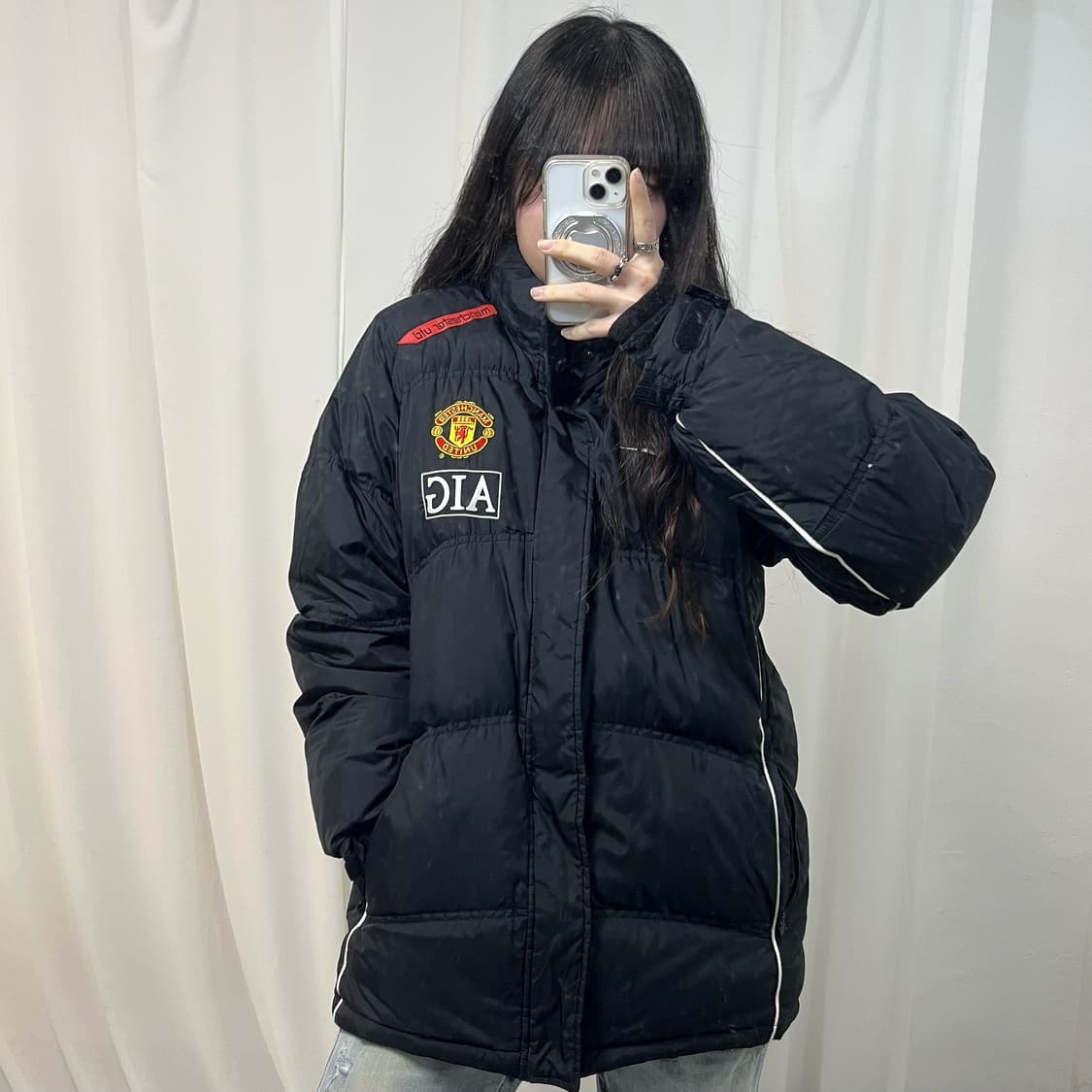 Nike Black Manchester United Padding  상품이미지1