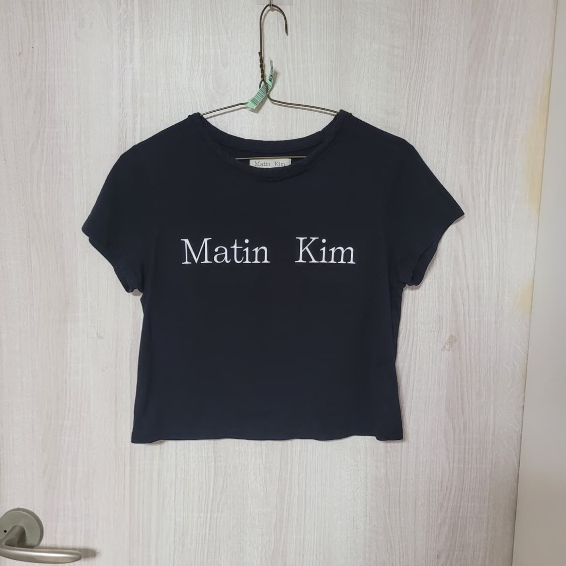 마땡킴 크롭 반팔 상품이미지1