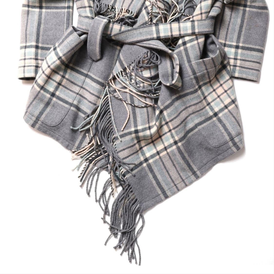 끌로에 Chloe Maxi Check Blanket Coat   상품이미지3