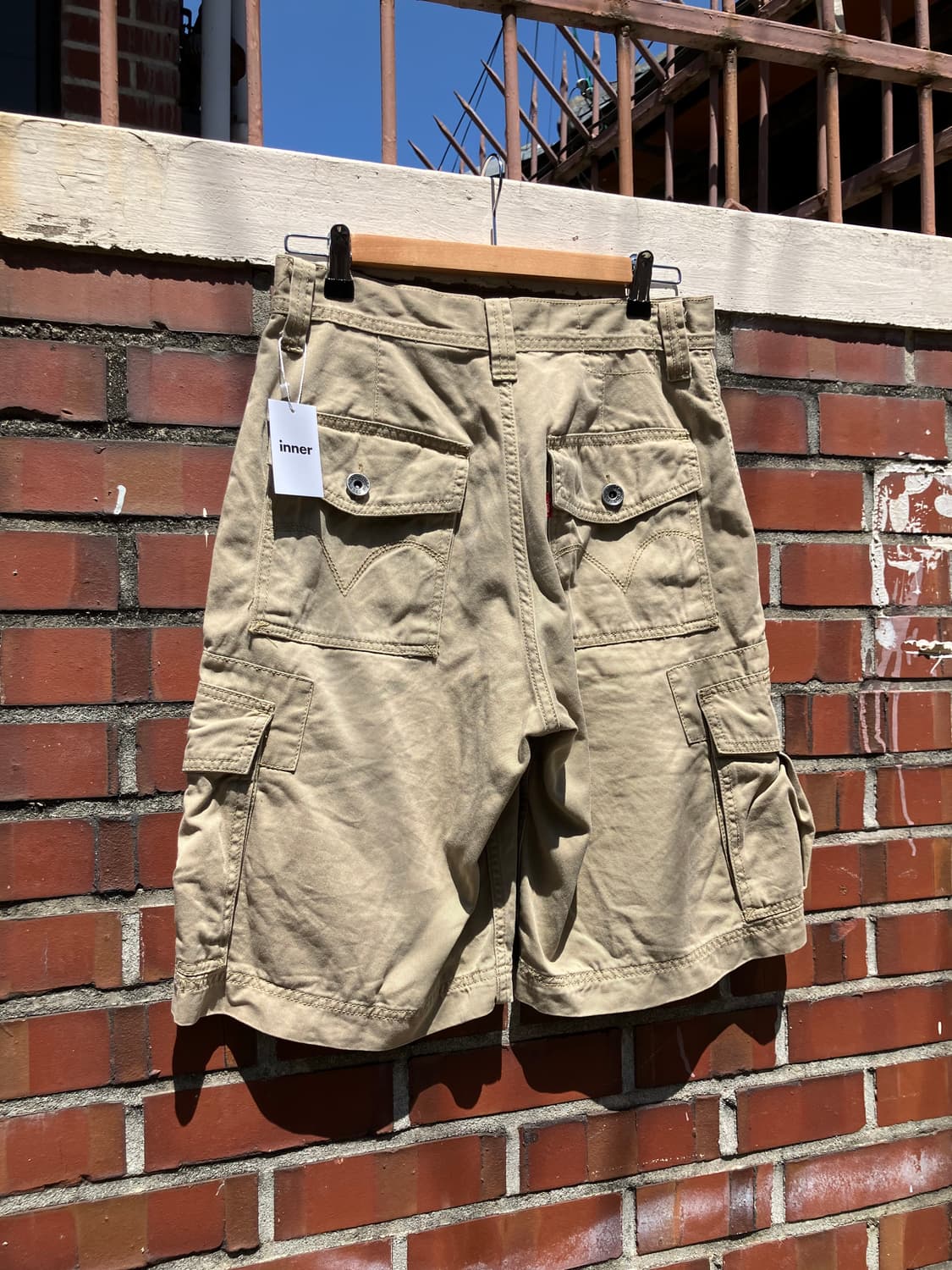 Levi’s 베이지 와이드 카고 팬츠 29 상품이미지6