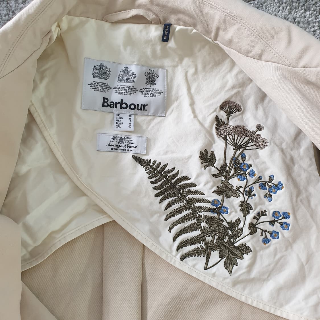 [무료배송] BARBOUR 트렌치 코트 상품이미지5