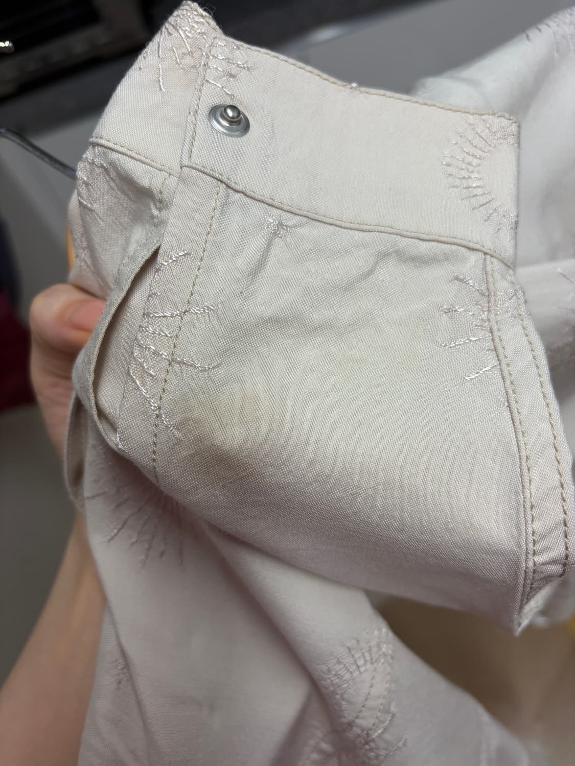 유스 트러커 자켓 에크루 자카드 상품이미지7