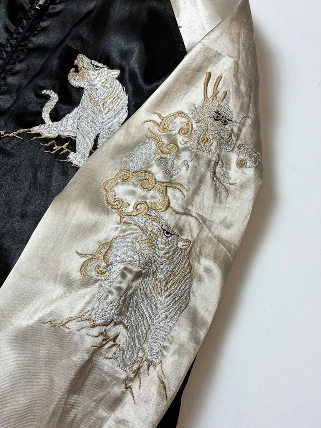 일심여경 재팬 드래곤 자수 스카쟌 자켓 PN8969 상품이미지7