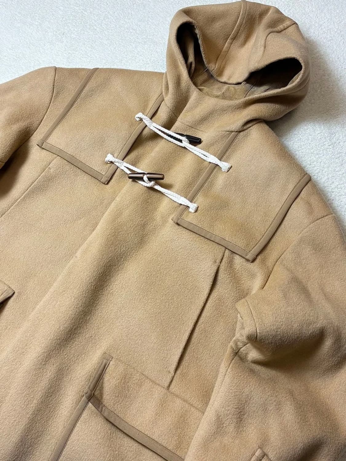 에이카화이트 19FW 피날레 더플 카멜 코트 PN6458 상품이미지3