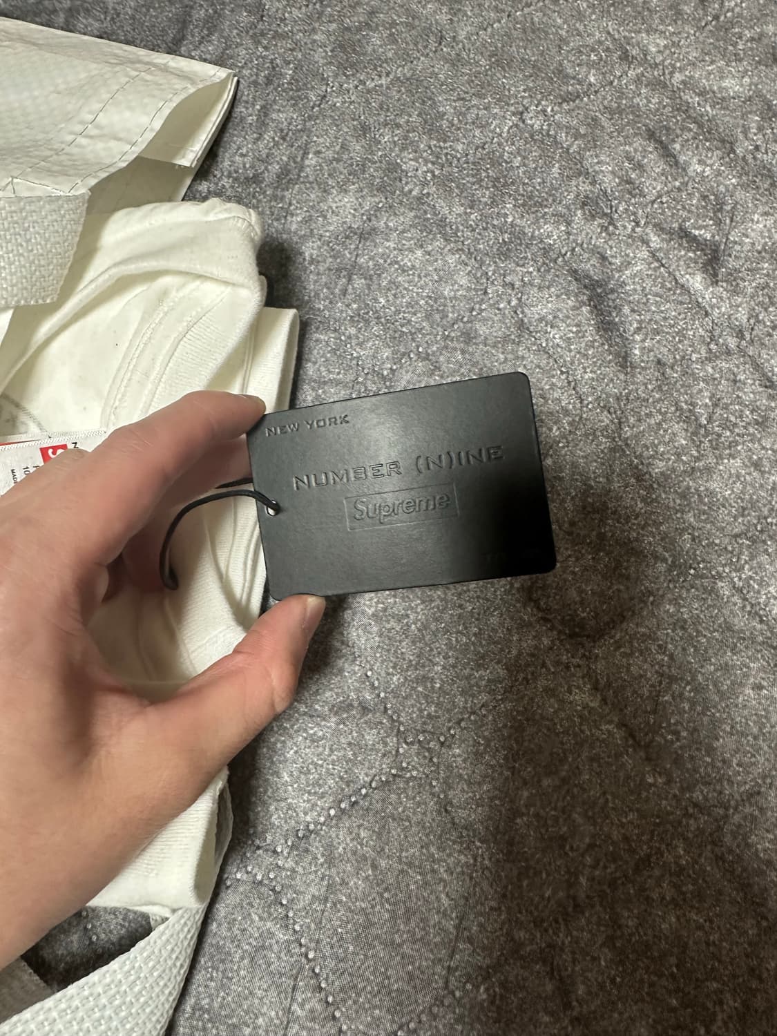 슈프림 x 넘버 나인 맨슨 티셔츠 화이트 M 새상품 상품이미지5