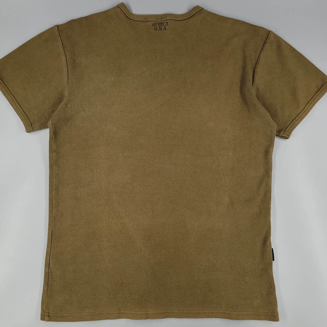 AVIREX KHAKI SHORT SLEEVE KNIT 상품이미지9