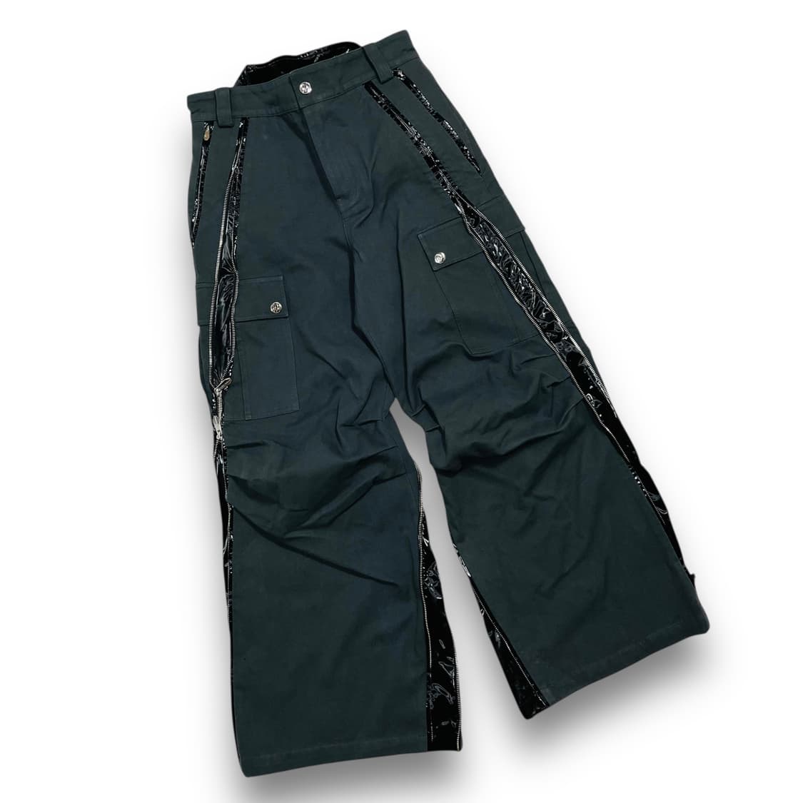 위어드 마켓 아이콘 해체주의 사이드 카고팬츠 상품이미지2