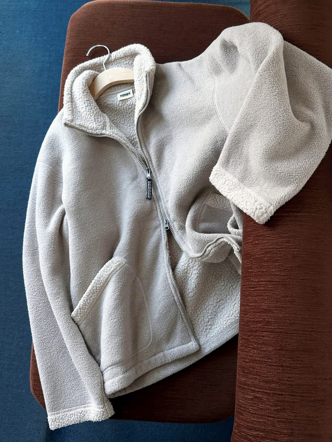 Fleece design 2way zip blouson 상품이미지1