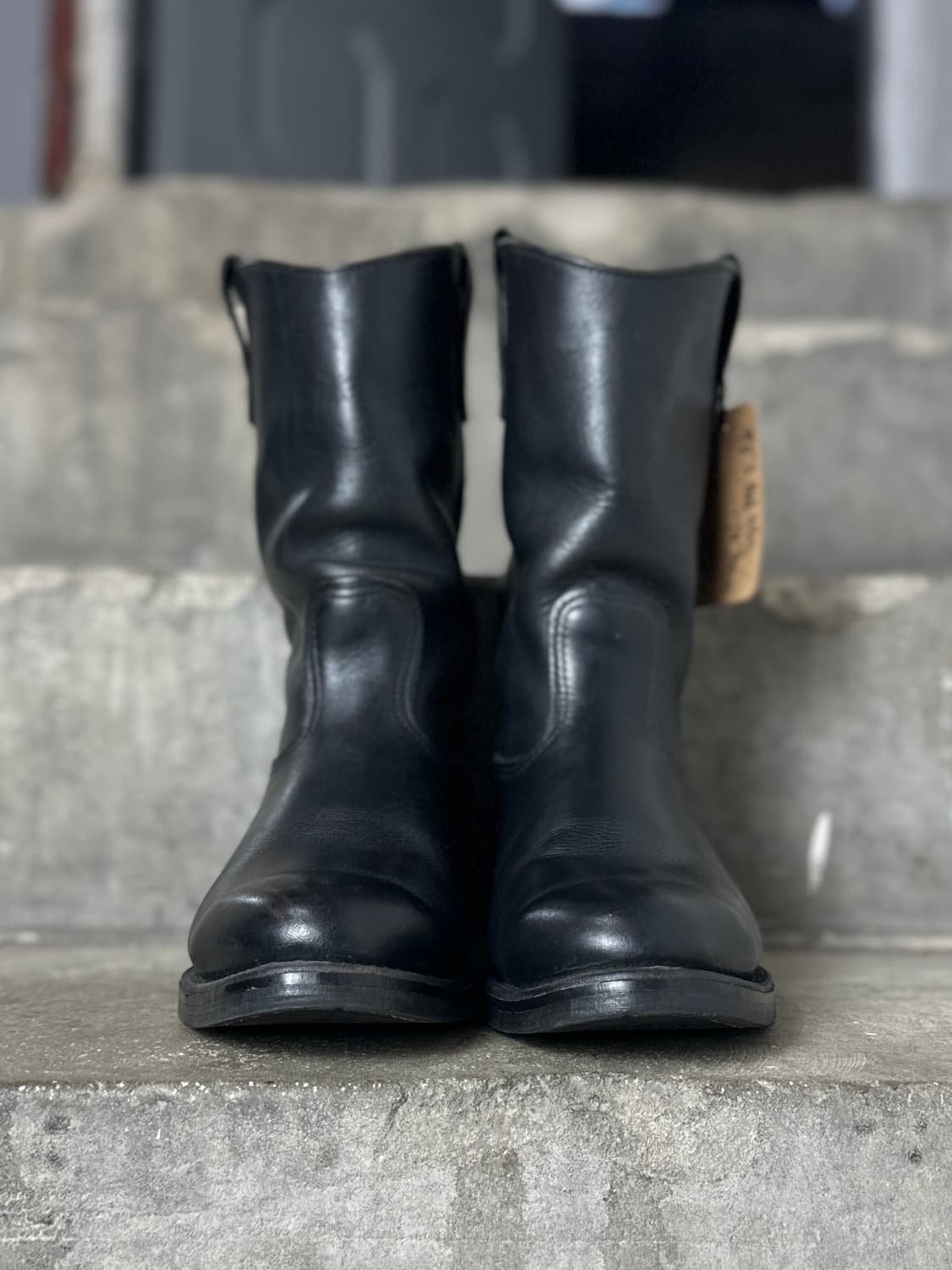 90's OG USA Made 레드윙 1116 페코스 블랙 웨스턴 부츠 상품이미지6